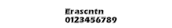 Fuente Erascntn.ttf