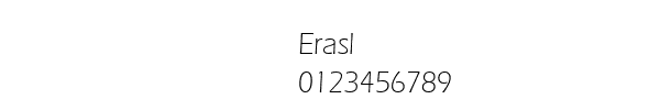 Fuente Erasl.ttf