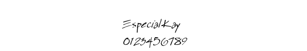 Fuente Especial Kay.ttf