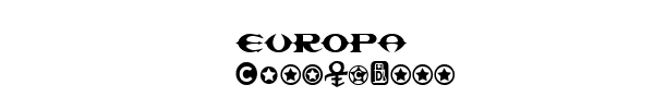 Fuente Europa.ttf
