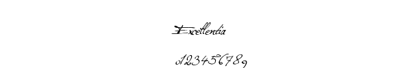 Fuente Excellentia.ttf