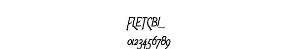 Fuente FLETCBI_.TTF
