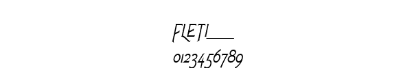 Fuente FLETI___.TTF
