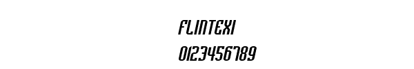 Fuente FLINTEXI.TTF