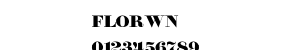 Fuente FLORWN__.TTF
