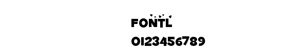 Fuente FONTL.TTF