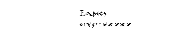 Fuente Fadgod.ttf