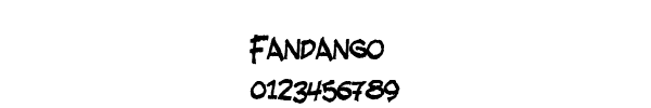 Fuente Fandango.ttf