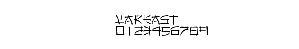 Fuente Fareast.ttf