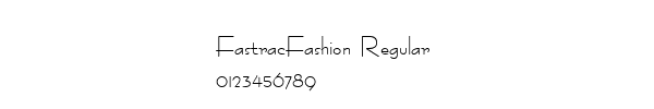 Fuente FastracFashion Regular.ttf