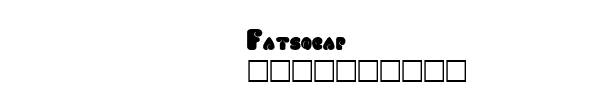Fuente Fatsocap.ttf