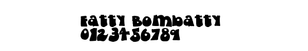 Fuente Fatty Bombatty.ttf