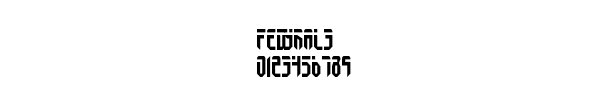 Fuente Fedyral3.ttf