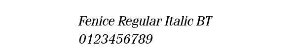 Fuente Fenice Regular Italic BT.ttf