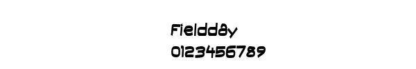 Fuente Fieldday.ttf