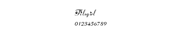 Fuente Filxgirl.TTF