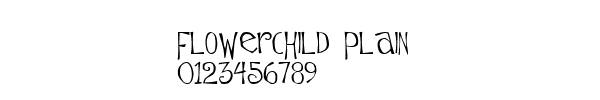 Fuente Flowerchild Plain.ttf