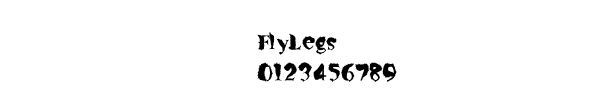 Fuente FlyLegs.ttf
