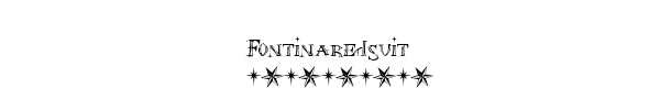 Fuente Fontinaredsuit.ttf