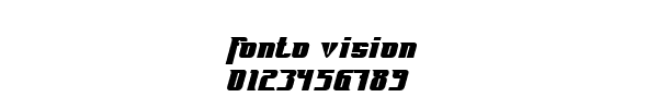 Fuente Fonto vision.ttf