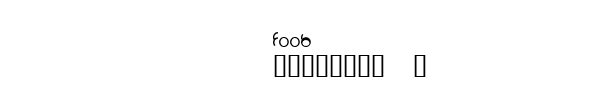 Fuente Foob.ttf