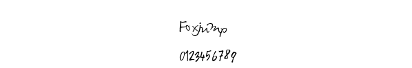 Fuente Foxjump.ttf