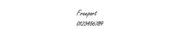Fuente Freeport.ttf
