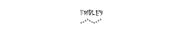 Fuente Fridley.ttf