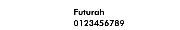 Fuente Futurah.ttf