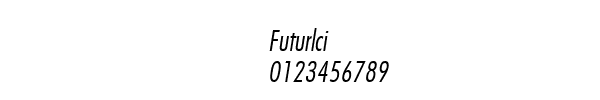 Fuente Futurlci.ttf