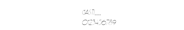 Fuente GASTI___.TTF