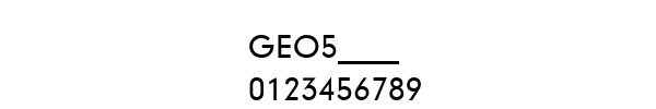 Fuente GEO5____.TTF