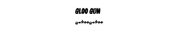 Fuente GLOO GUN.TTF