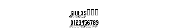 Fuente GMEXS___.TTF