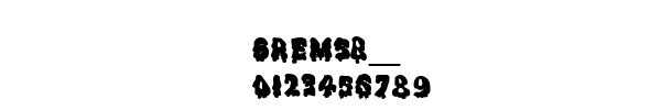Fuente GREMSB__.TTF