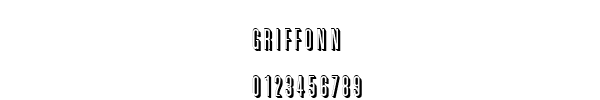 Fuente GRIFFONN.TTF