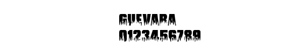 Fuente GUEVARA.TTF