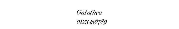 Fuente Galathea.ttf