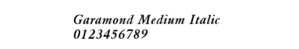 Fuente Garamond Medium Italic.ttf