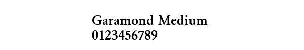 Fuente Garamond Medium.ttf