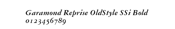 Fuente Garamond Reprise OldStyle SSi Bold.ttf