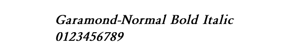 Fuente Garamond-Normal Bold Italic.ttf