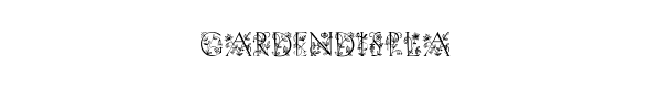 Fuente GardenDispla.ttf