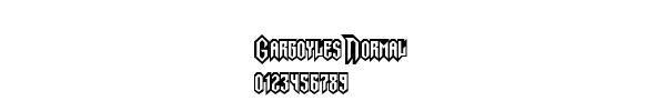 Fuente Gargoyles Normal.ttf