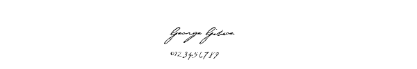 Fuente George Gibson.ttf
