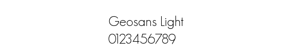 Fuente Geosans Light.ttf