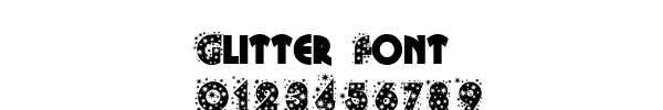Fuente Glitter Font.ttf