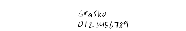Fuente Grasko.ttf