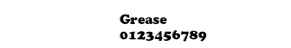 Fuente Grease.ttf