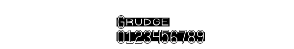 Fuente Grudge.ttf